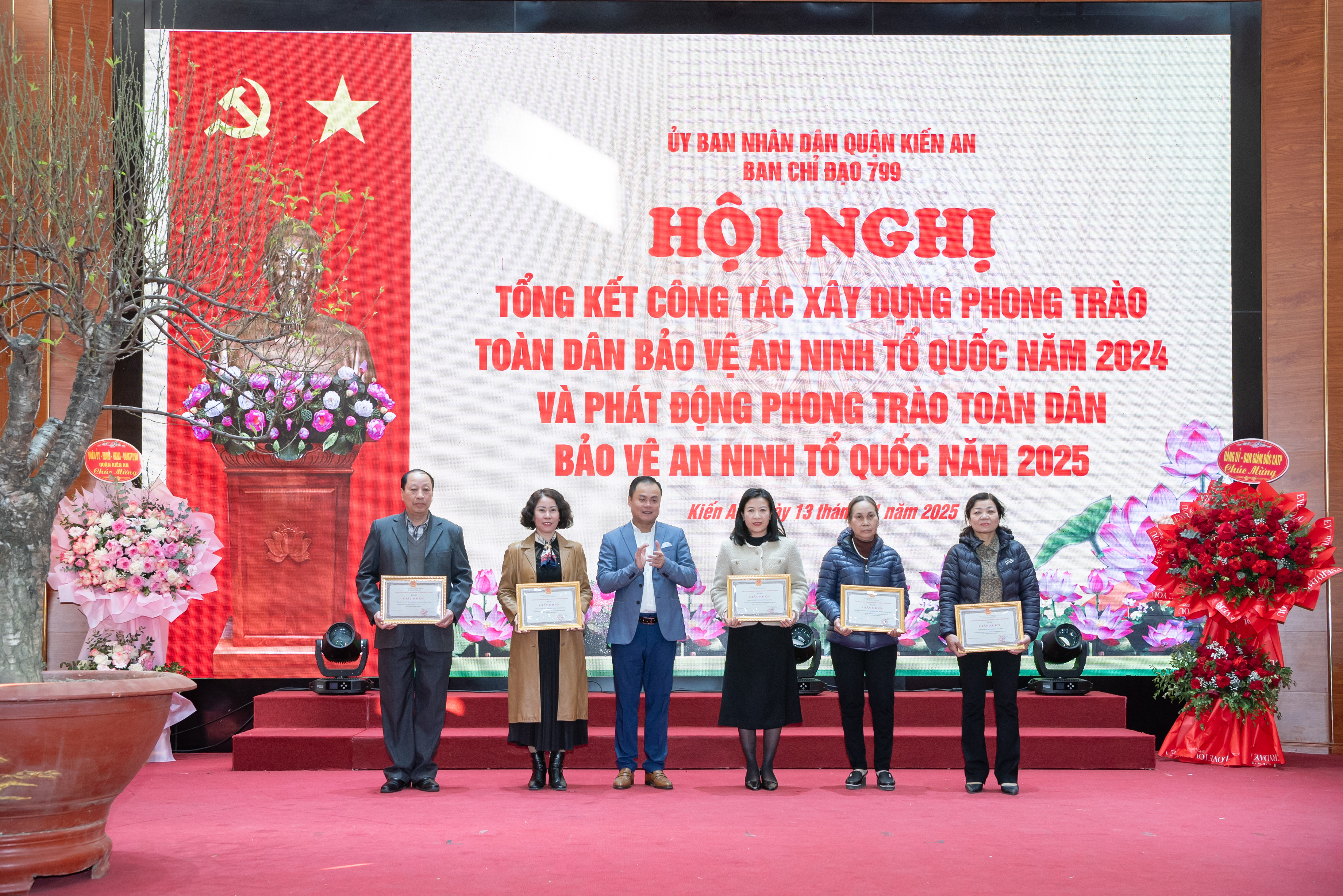 Ban Chỉ đạo 799 quận Kiến An: Phát động phong trào năm 2025